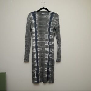 Young Fabulous & Broke Tie-Dye Long Sleeve Dress